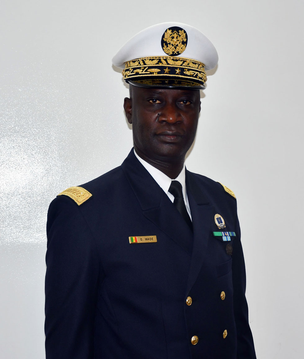 Contre Amiral Oumar Wade: Chef d'Etat-Lajor de la Marine