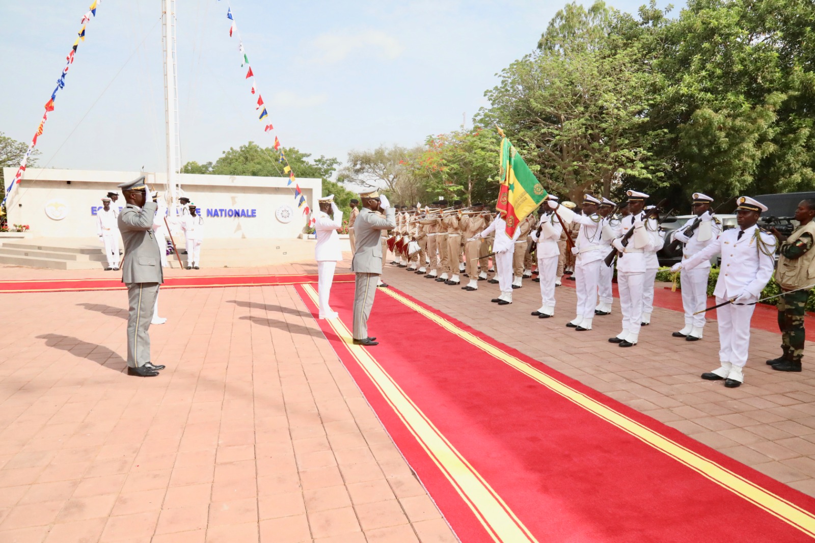 Promotion feu enseigne de vaisseau de 2ème classe Ousmane FAYE