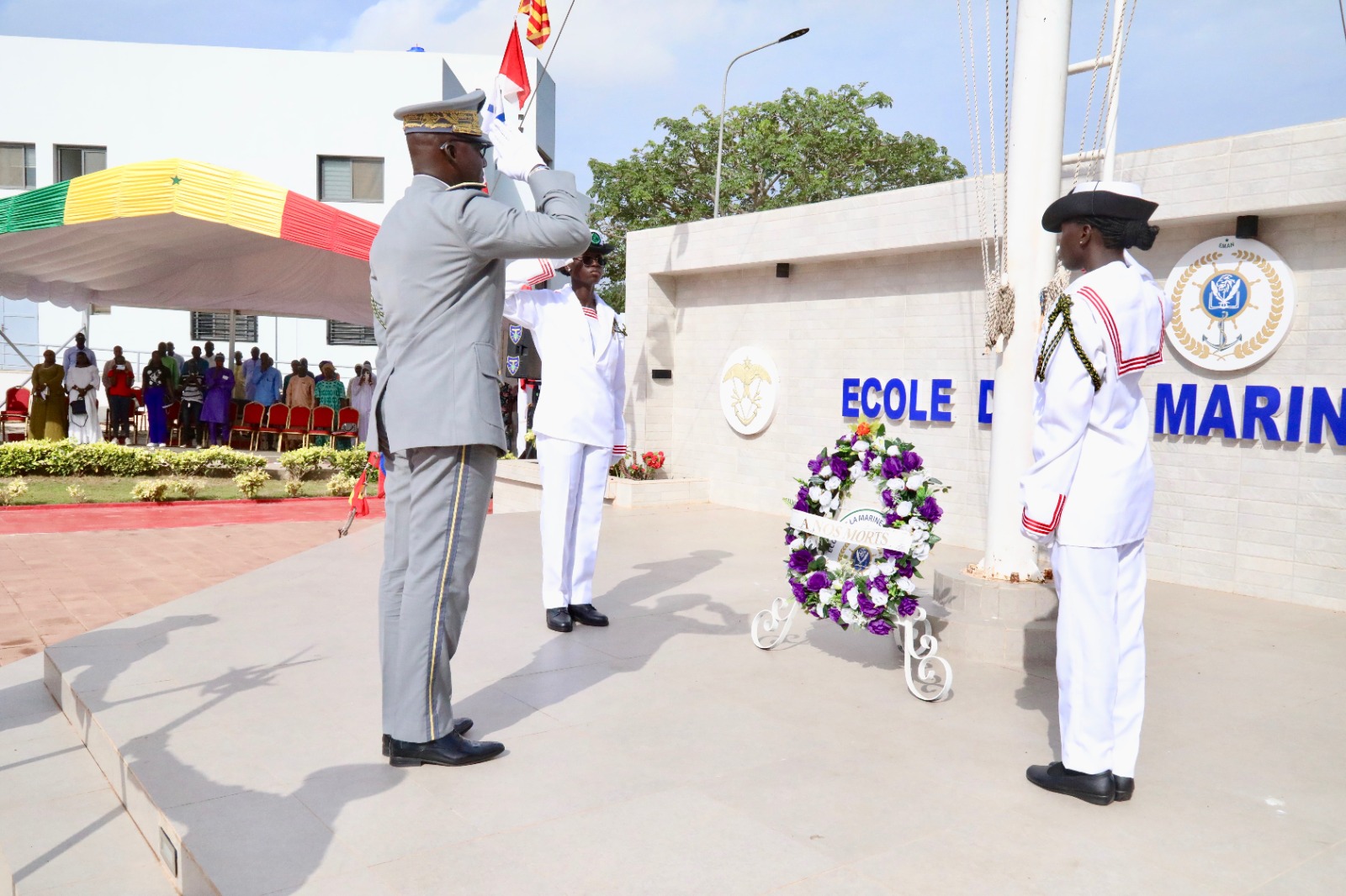 Promotion feu enseigne de vaisseau de 2ème classe Ousmane FAYE