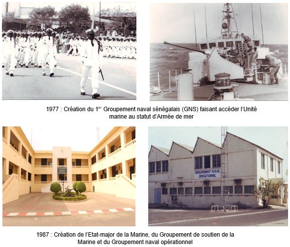 Evolution de la Marine de 1960 à 2020